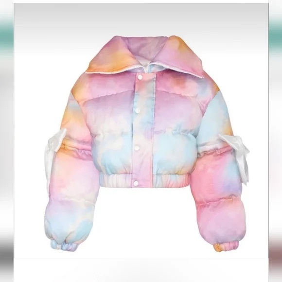 Selkie Dopamine Marshmallow Puffer 2x NWT - Picture 2 of 4